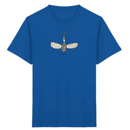 Pelikan von oben gezeichnet - Kinder Bio T-Shirt