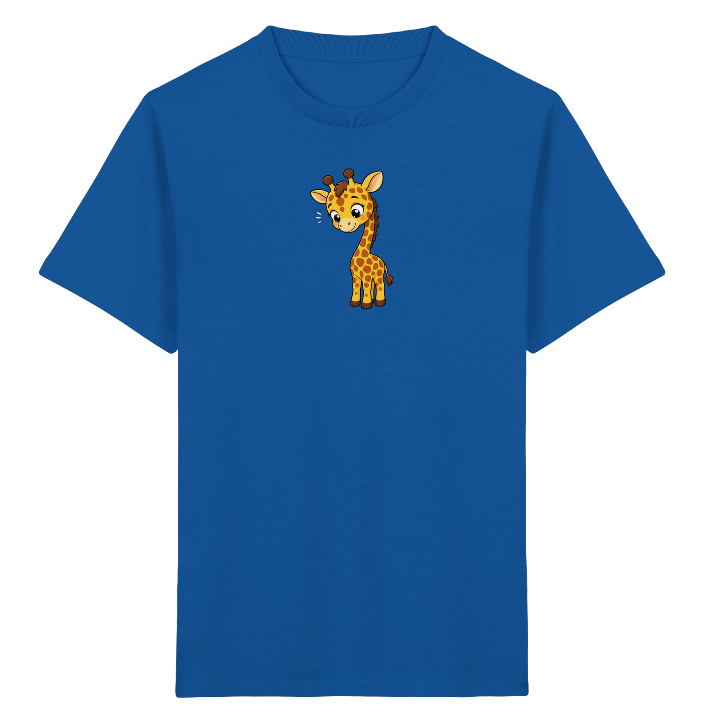 Niedliche Giraffe: Fröhliches Kinder-T-Shirt - Kinder Bio T-Shirt