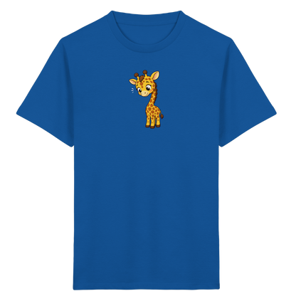 Niedliche Giraffe: Fröhliches Kinder-T-Shirt - Kinder Bio T-Shirt