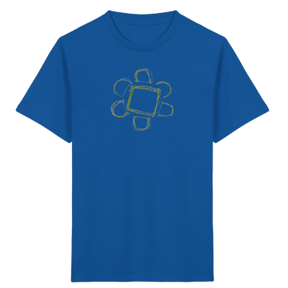 Waldgrüne Eckenblume Kinder T-Shirt - Kinder Bio T-Shirt