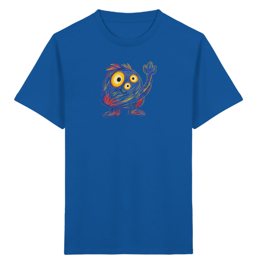 Dreiäuglein winkt fröhlich - Kinder Bio T-Shirt