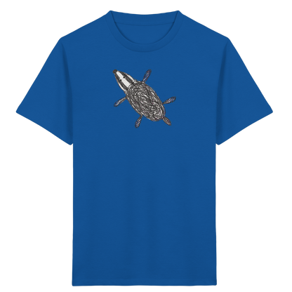 Dachs von oben - Kinder Bio T-Shirt