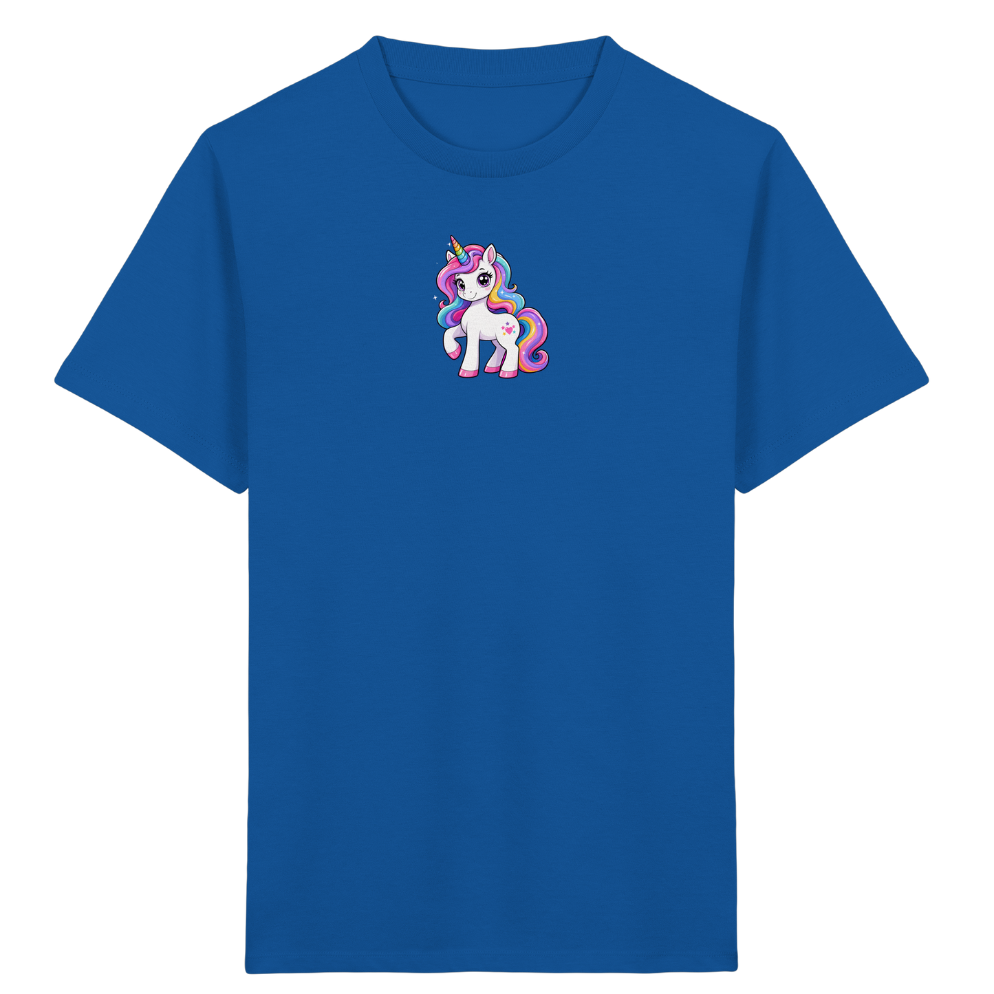 Magisches Einhorn T-Shirt mit Sternen - Kinder Bio T-Shirt