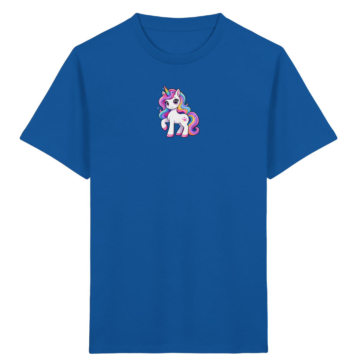 Magisches Einhorn T-Shirt mit Sternen - Kinder Bio T-Shirt