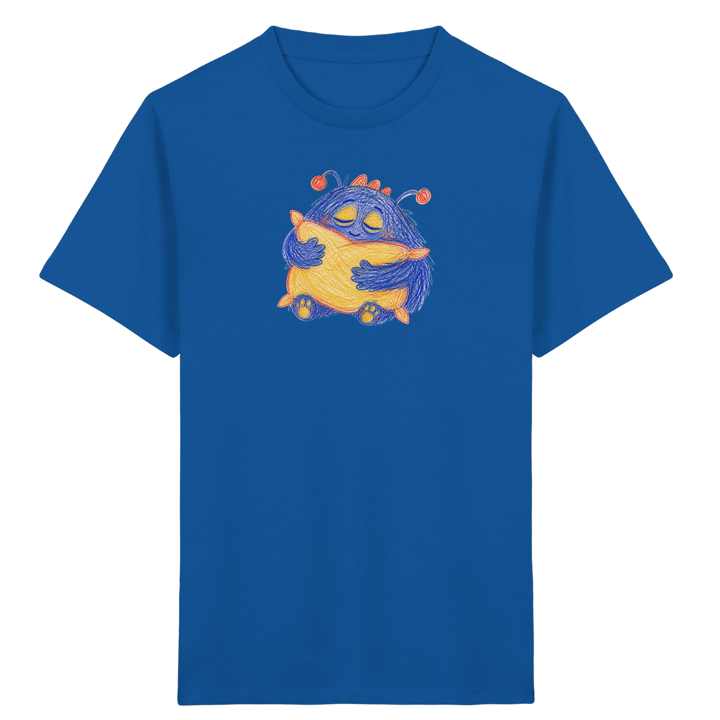 Kissenkuschler Monster Kinder T-Shirt - Kinder Bio T-Shirt