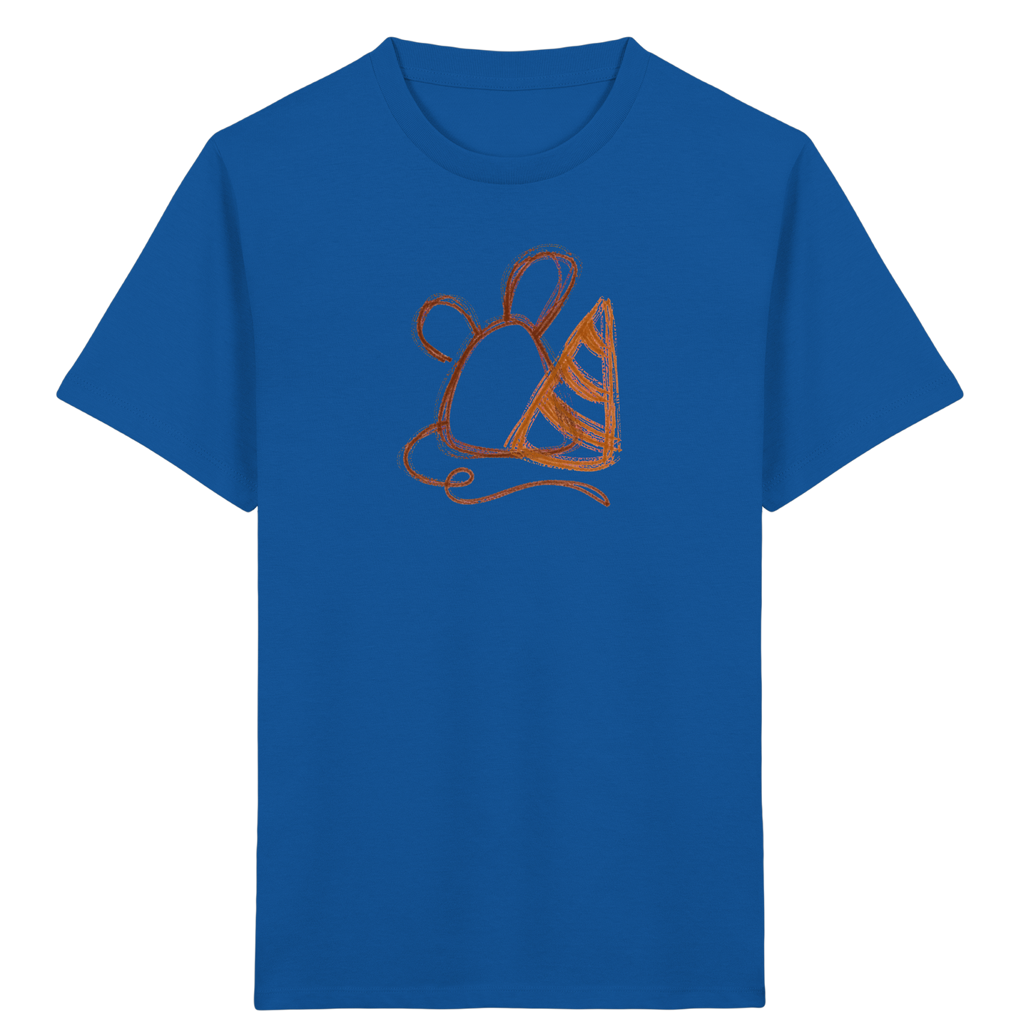 Krakelmaus mit großer Schultüte - Kinder Bio T-Shirt