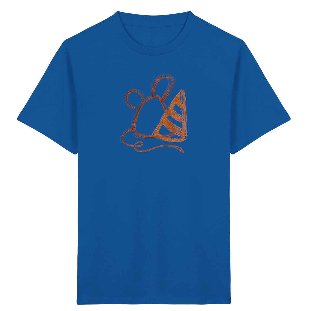 Krakelmaus mit großer Schultüte - Kinder Bio T-Shirt