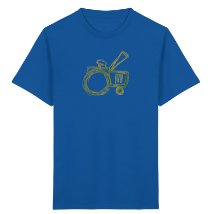 Wackeltraktor mit Schultüte - Kinder Bio T-Shirt