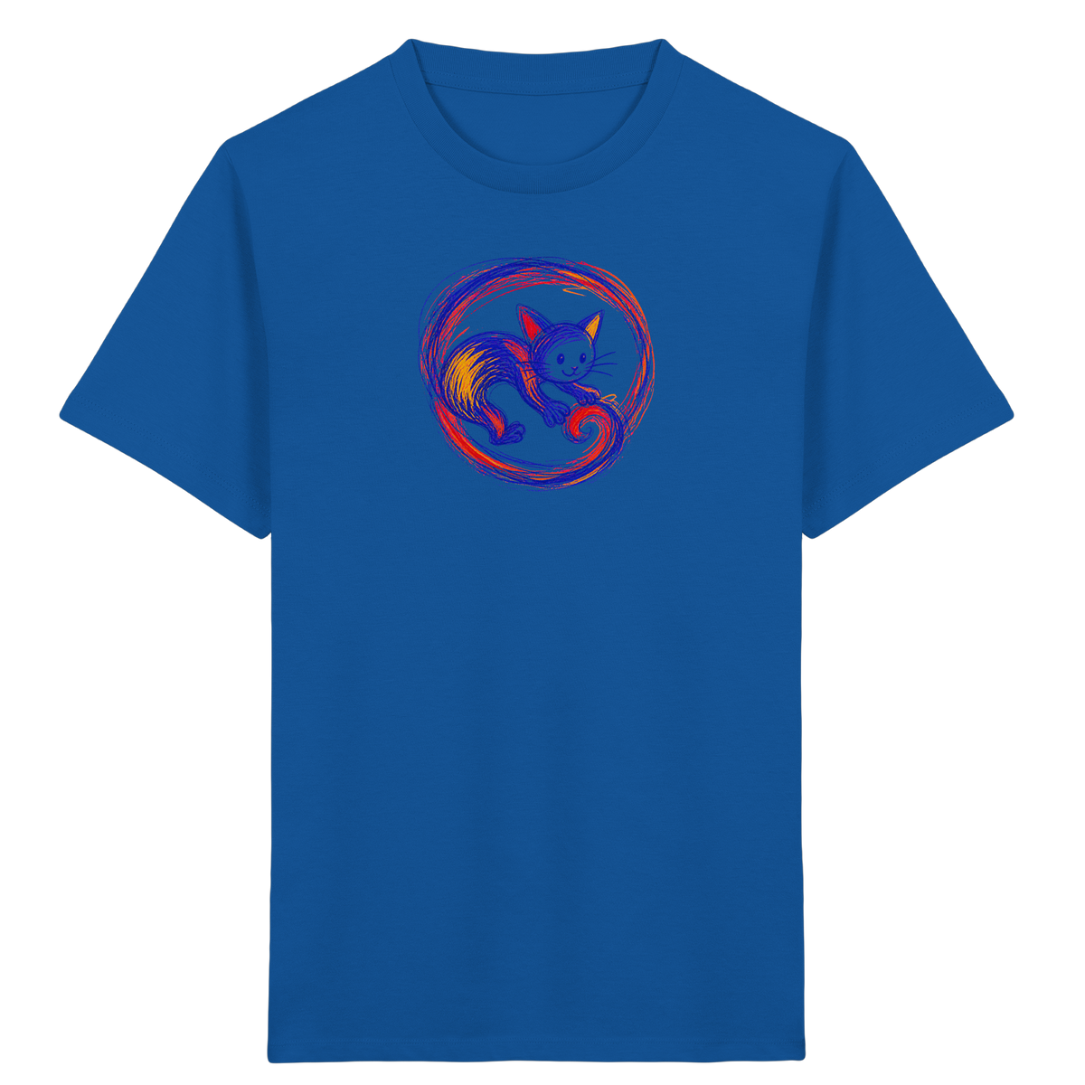 Kringelschwanz Monster Kinder T-Shirt - Kinder Bio T-Shirt