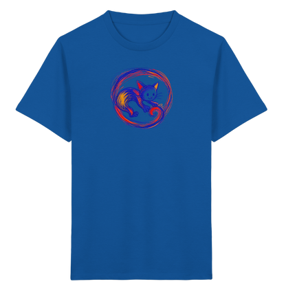 Kringelschwanz Monster Kinder T-Shirt - Kinder Bio T-Shirt