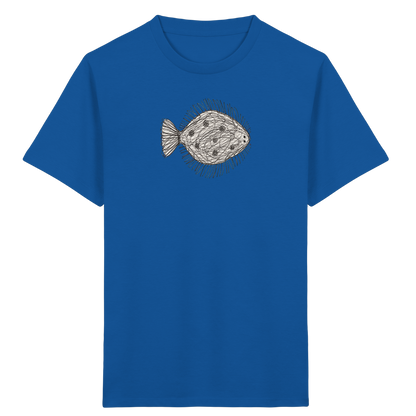 Flunder von oben - Kinder Bio T-Shirt