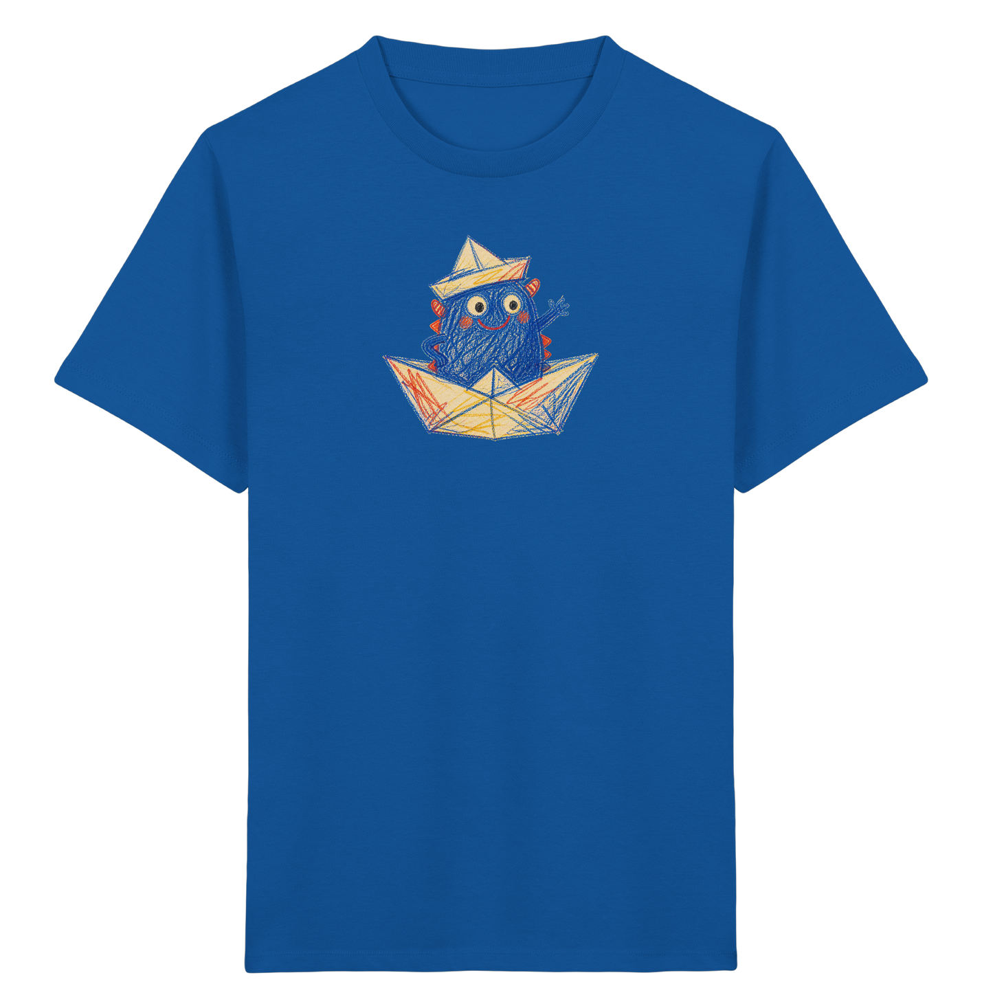Kleiner Kapitän Monster - Kinder Bio T-Shirt