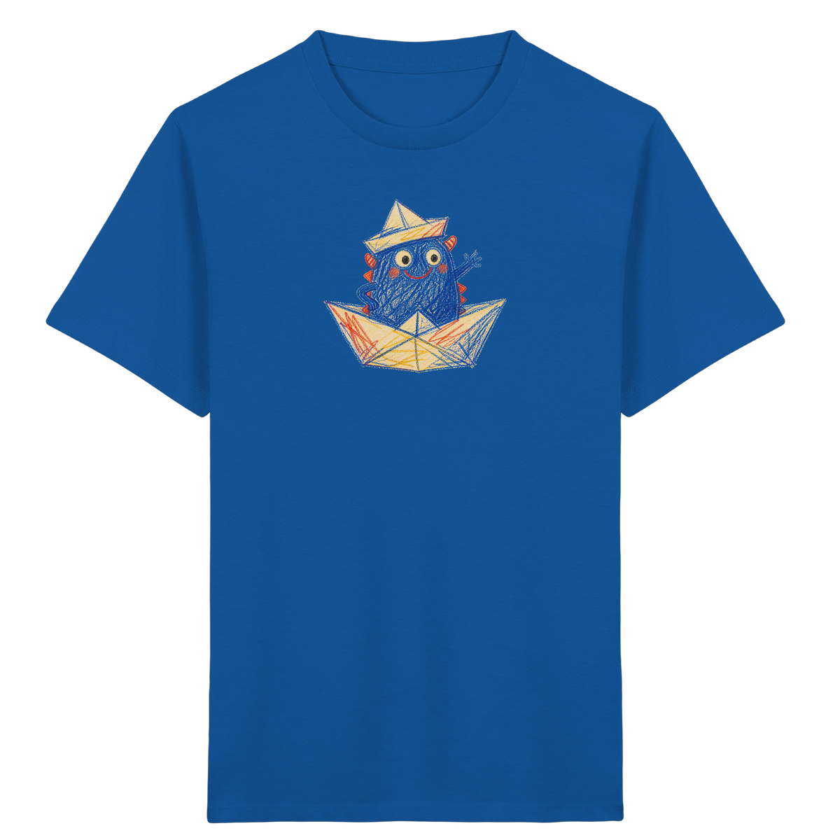 Kleiner Kapitän Monster - Kinder Bio T-Shirt