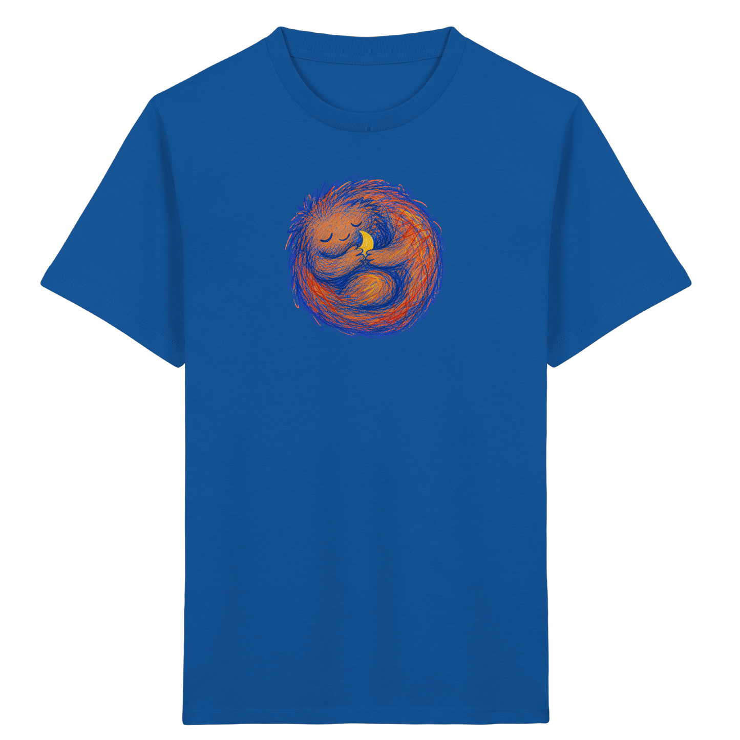 Schlafzottel mit kleinem Mond - Kinder Bio T-Shirt