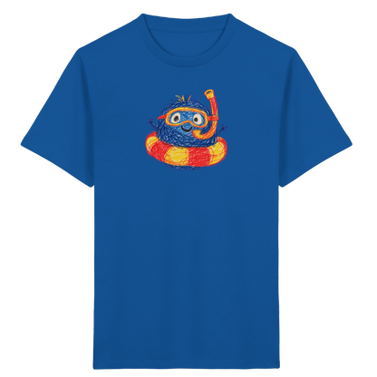 Schnorchelmumpf im Schwimmring - Kinder Bio T-Shirt