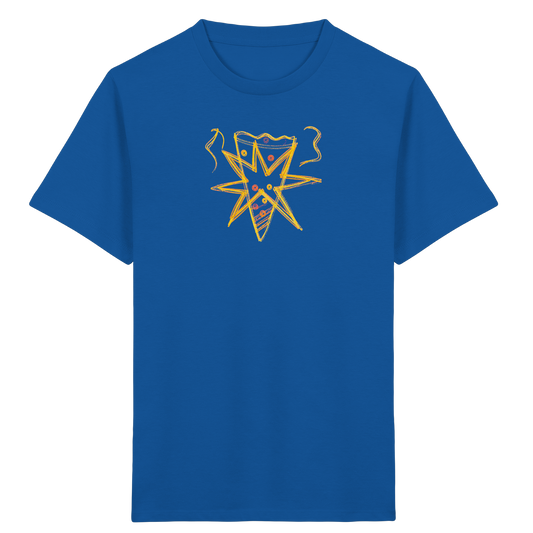 Currygelbe Sternenschultüte für Kinder - Kinder Bio T-Shirt
