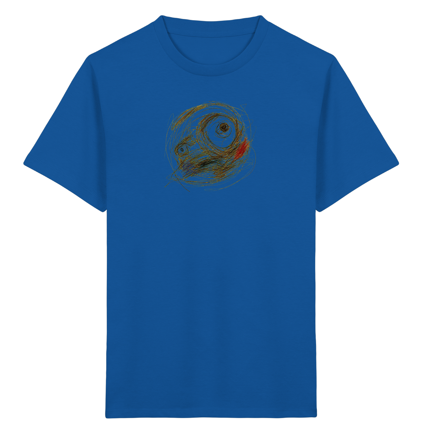Cooles Monster T-Shirt im Scribble-Look - Kinder Bio T-Shirt