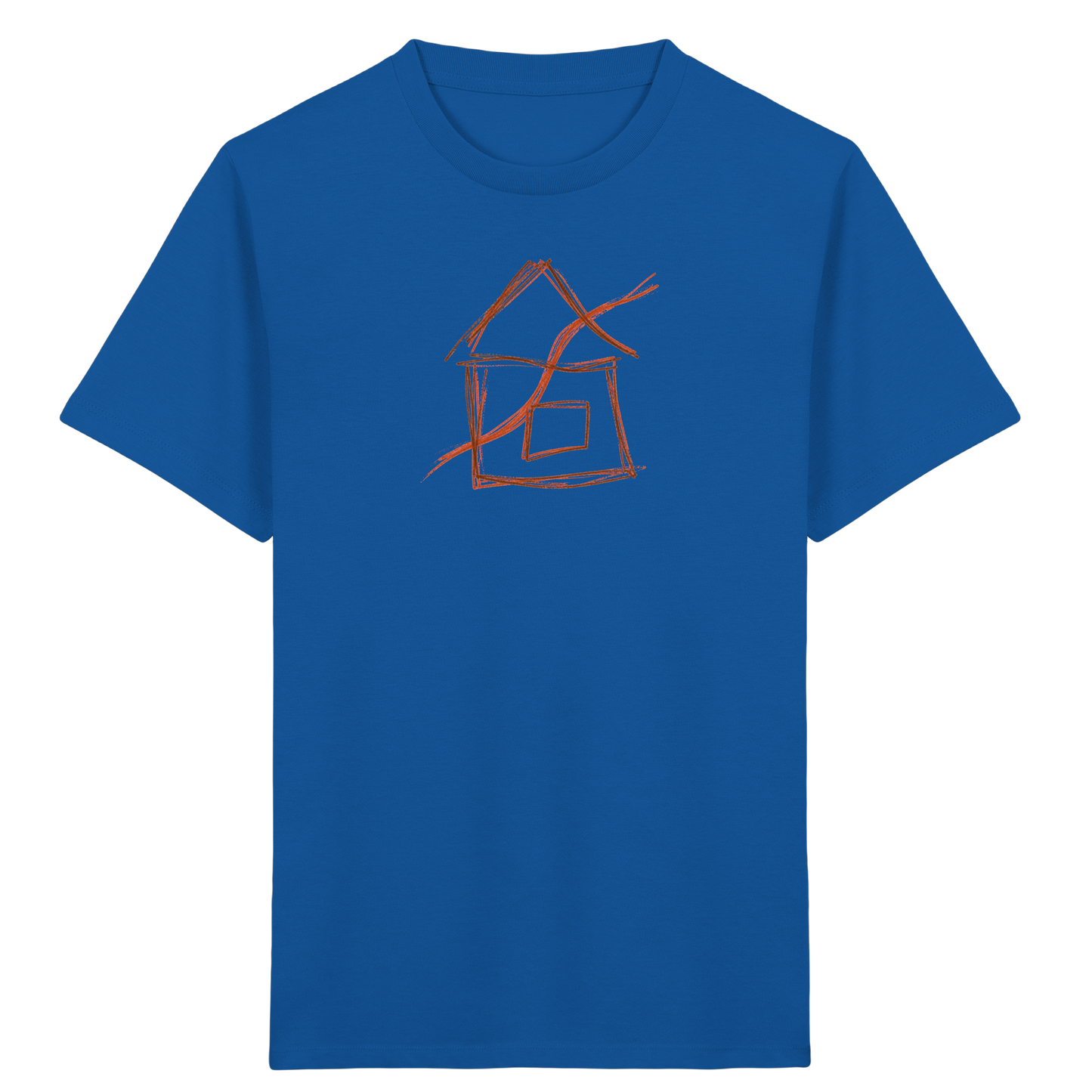 Braunes Eckenhaus Kinder T-Shirt - Kinder Bio T-Shirt