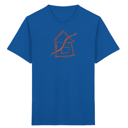 Braunes Eckenhaus Kinder T-Shirt - Kinder Bio T-Shirt