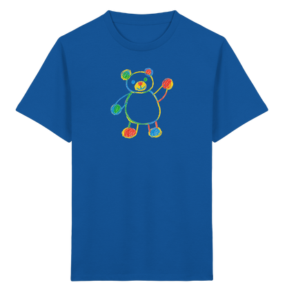 Farbpunkt-Bär für Kinder - Kinder Bio T-Shirt