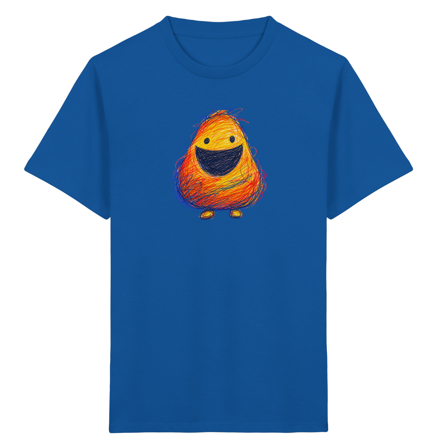 Zahnloses Grinsen Monster Shirt - Kinder Bio T-Shirt