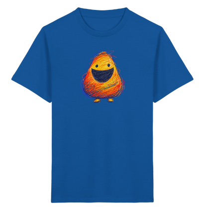 Zahnloses Grinsen Monster Shirt - Kinder Bio T-Shirt