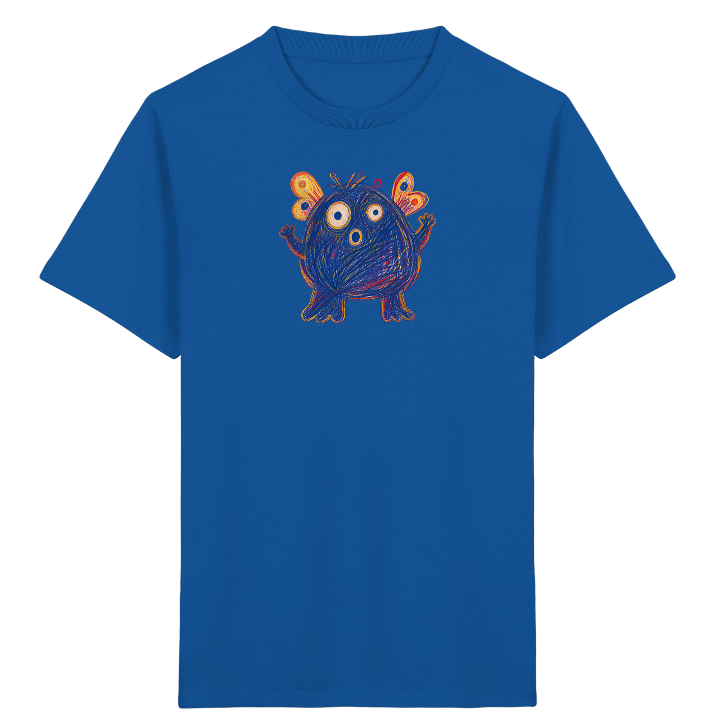 Flatterflauschi mit kleinen Flügeln - Kinder Bio T-Shirt