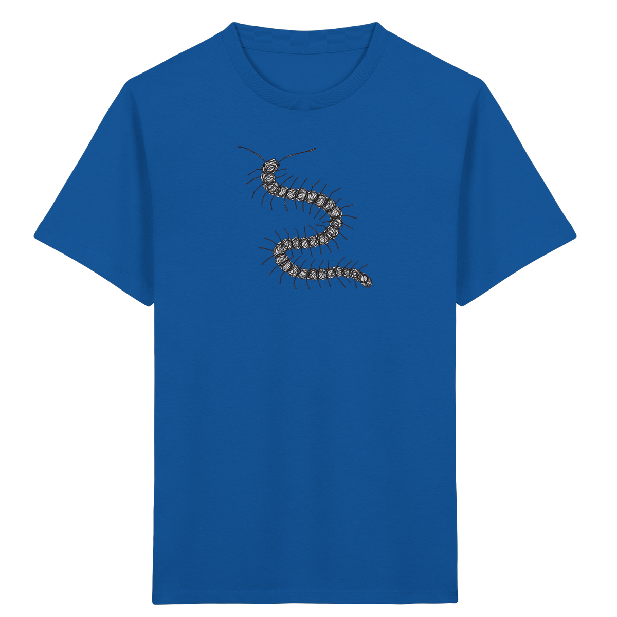 Tausendfüßer von oben - Kinder Bio T-Shirt