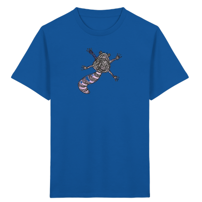 Waschbär von oben - Kinder Bio T-Shirt
