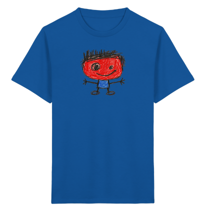Kritzelkopf mit Bürstenhaar - Kinder Bio T-Shirt