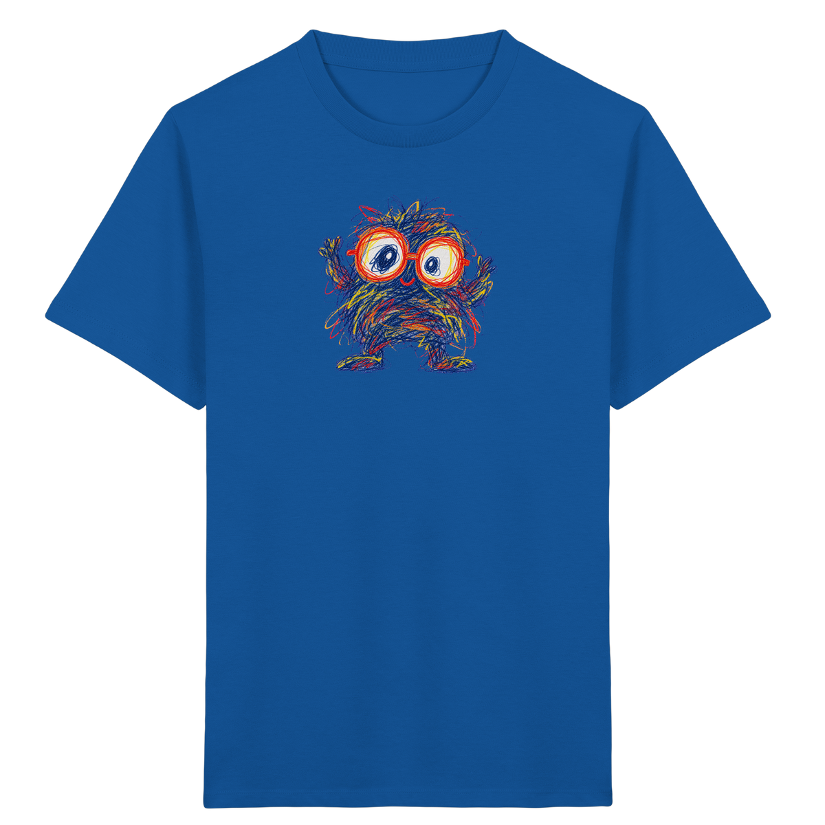 Brillenknäuel Kritzelmonster Shirt - Kinder Bio T-Shirt