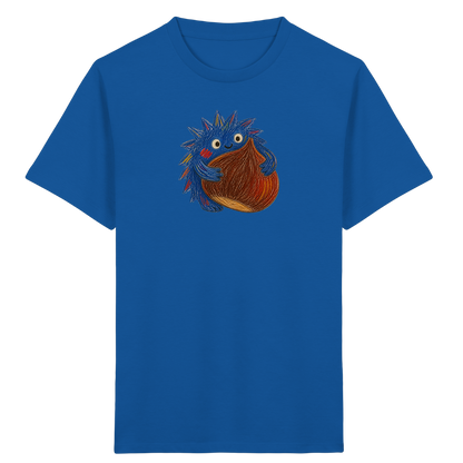 Kastanienknirps umarmt Kastanie - Kinder Bio T-Shirt