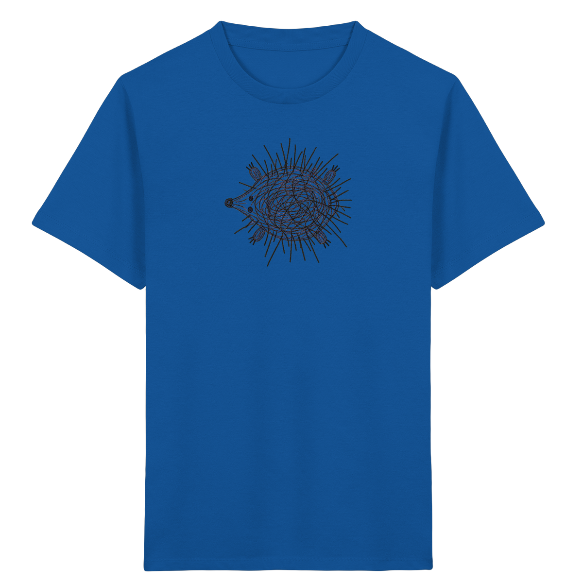 Igel von oben gezeichnet - Kinder Bio T-Shirt