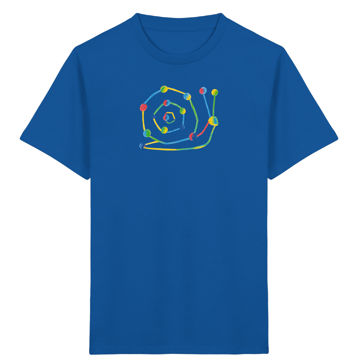 Farbpunkt Schnecke Kinder Shirt - Kinder Bio T-Shirt