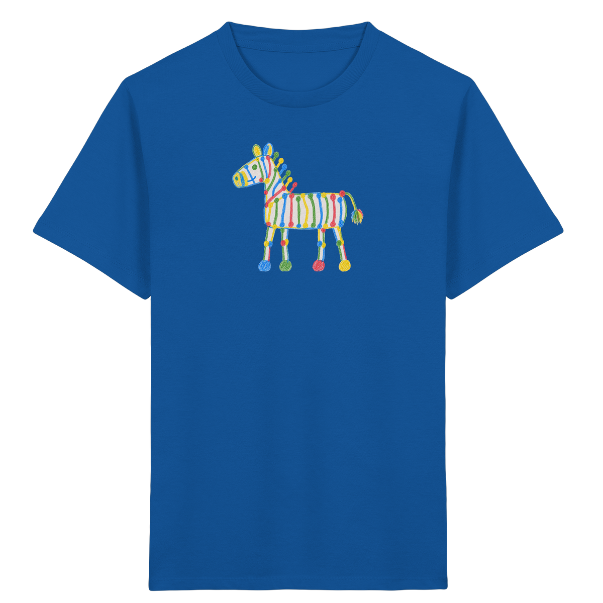 Farbpunkt Zebra für Kinder - Kinder Bio T-Shirt