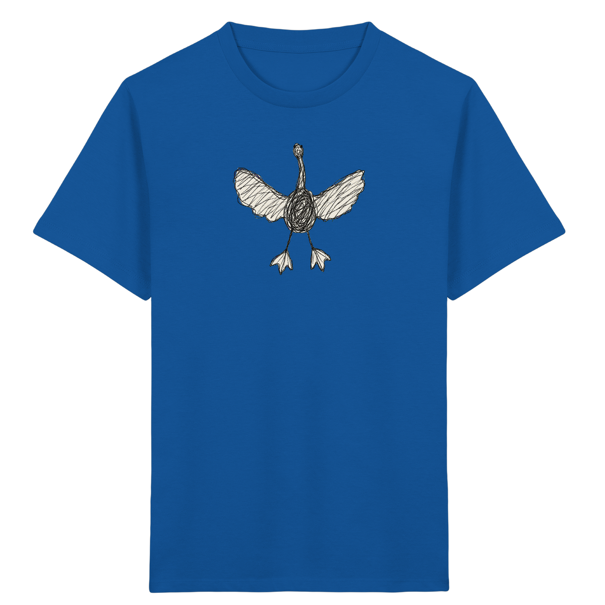 Gans landet von oben - Kinder Bio T-Shirt