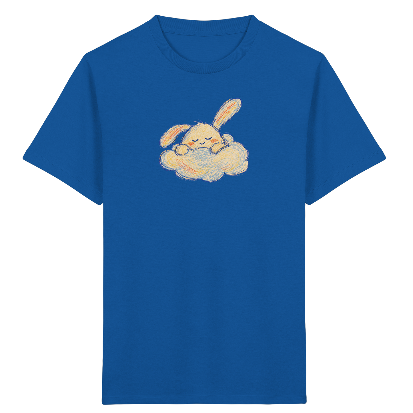 Schlafmonster im weichen Wolkenbett - Kinder Bio T-Shirt