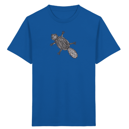 Biber von oben - Kinder Bio T-Shirt