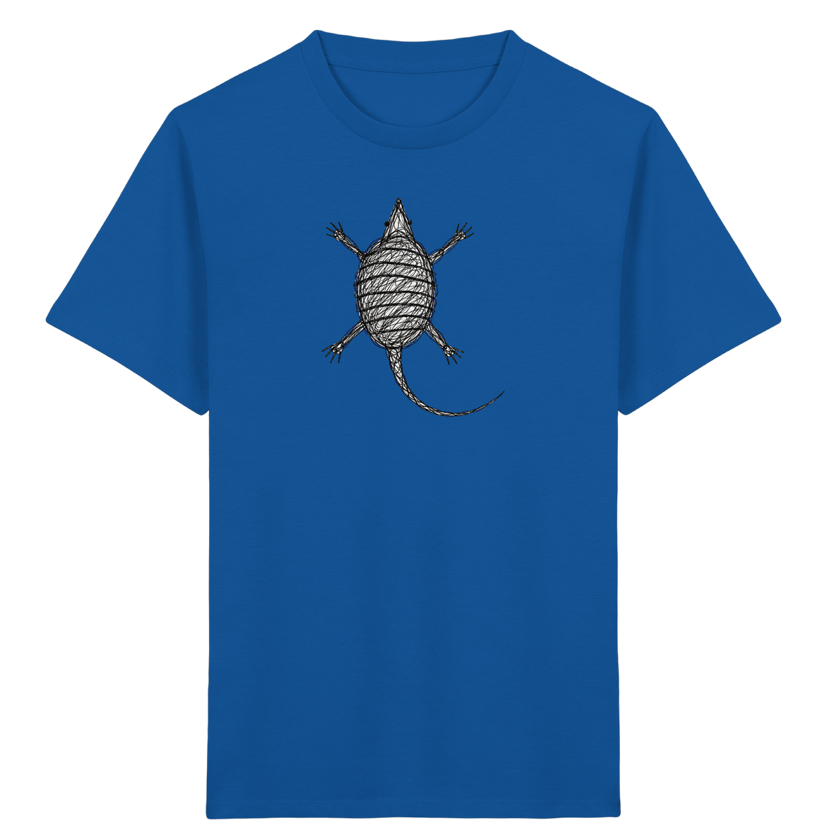 Gürteltier von oben - Kinder Bio T-Shirt