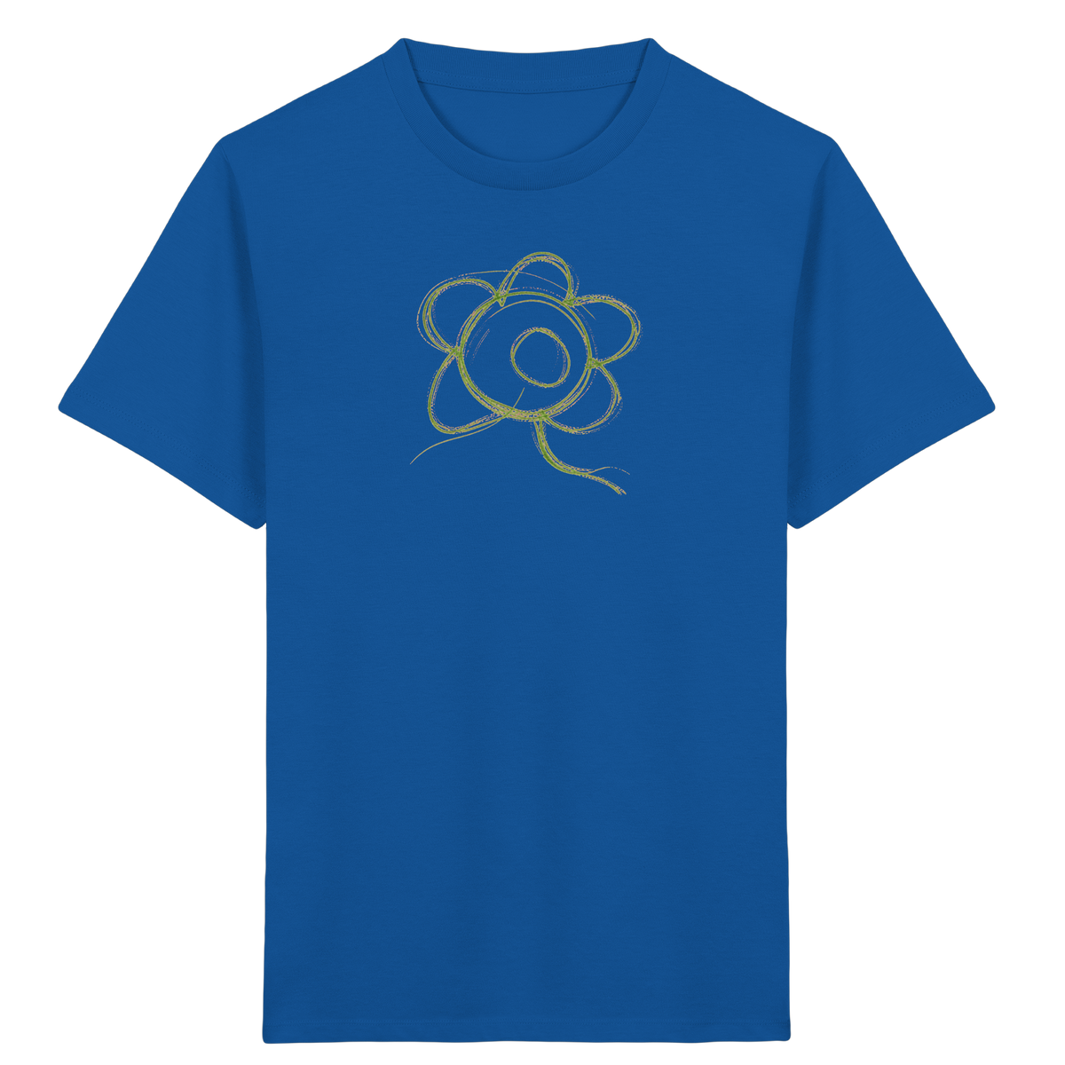 Grüner Kringelkopf für Kinder - Kinder Bio T-Shirt