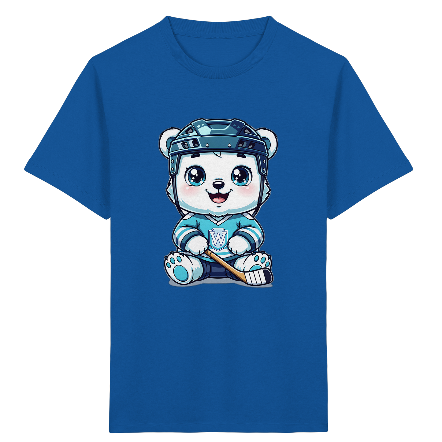 Eisbär Eishockey T-Shirt für Kinder
