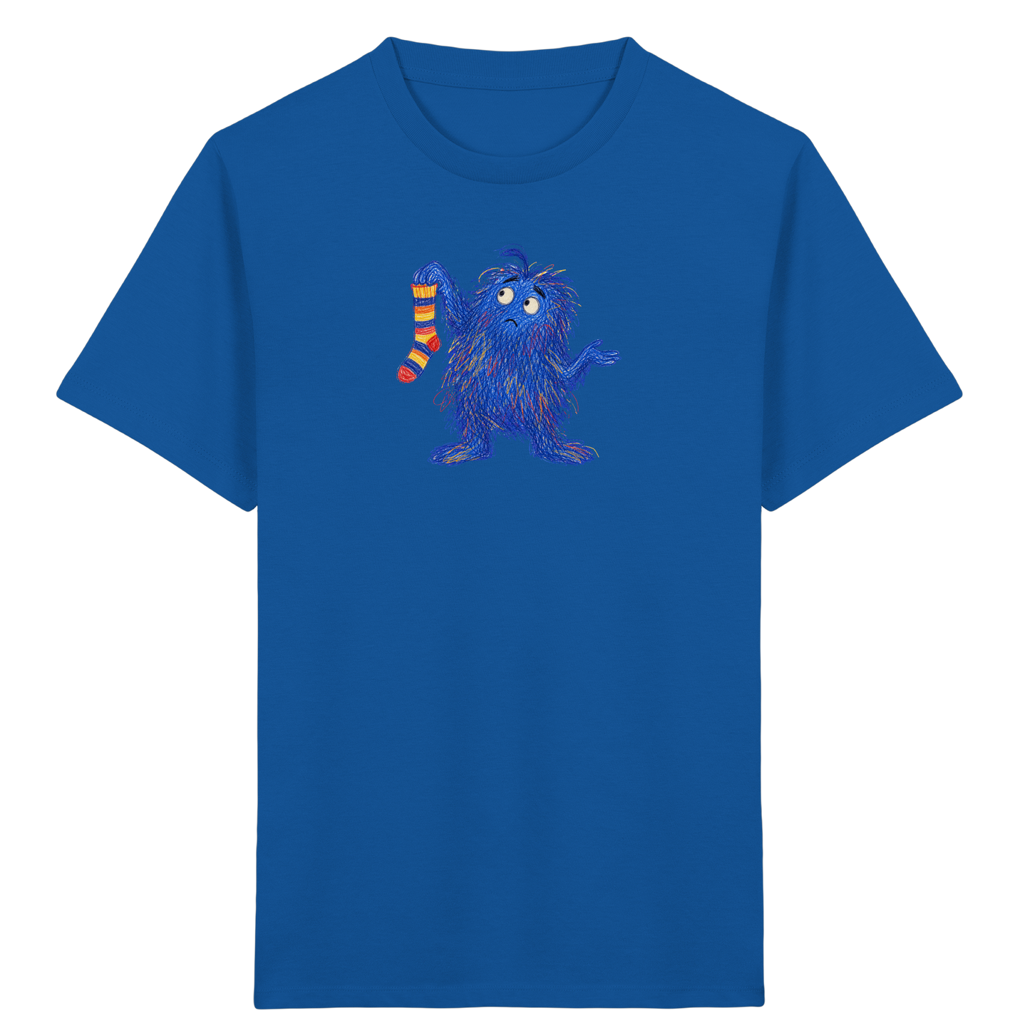 Sockensucher Monster Kinder T-Shirt - Kinder Bio T-Shirt