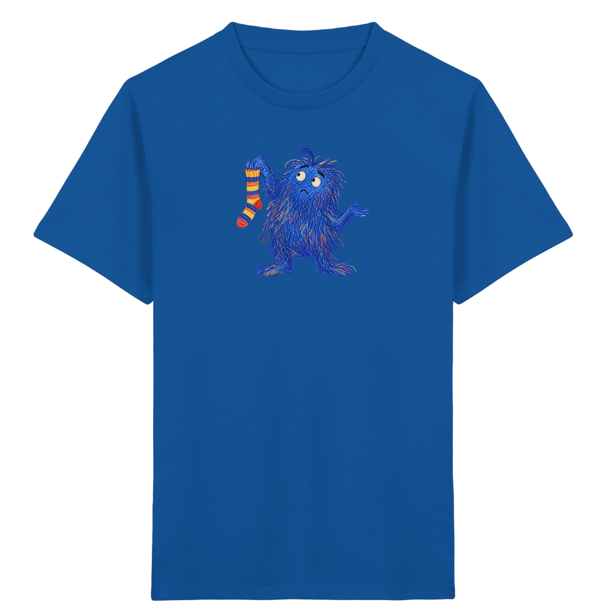Sockensucher Monster Kinder T-Shirt - Kinder Bio T-Shirt