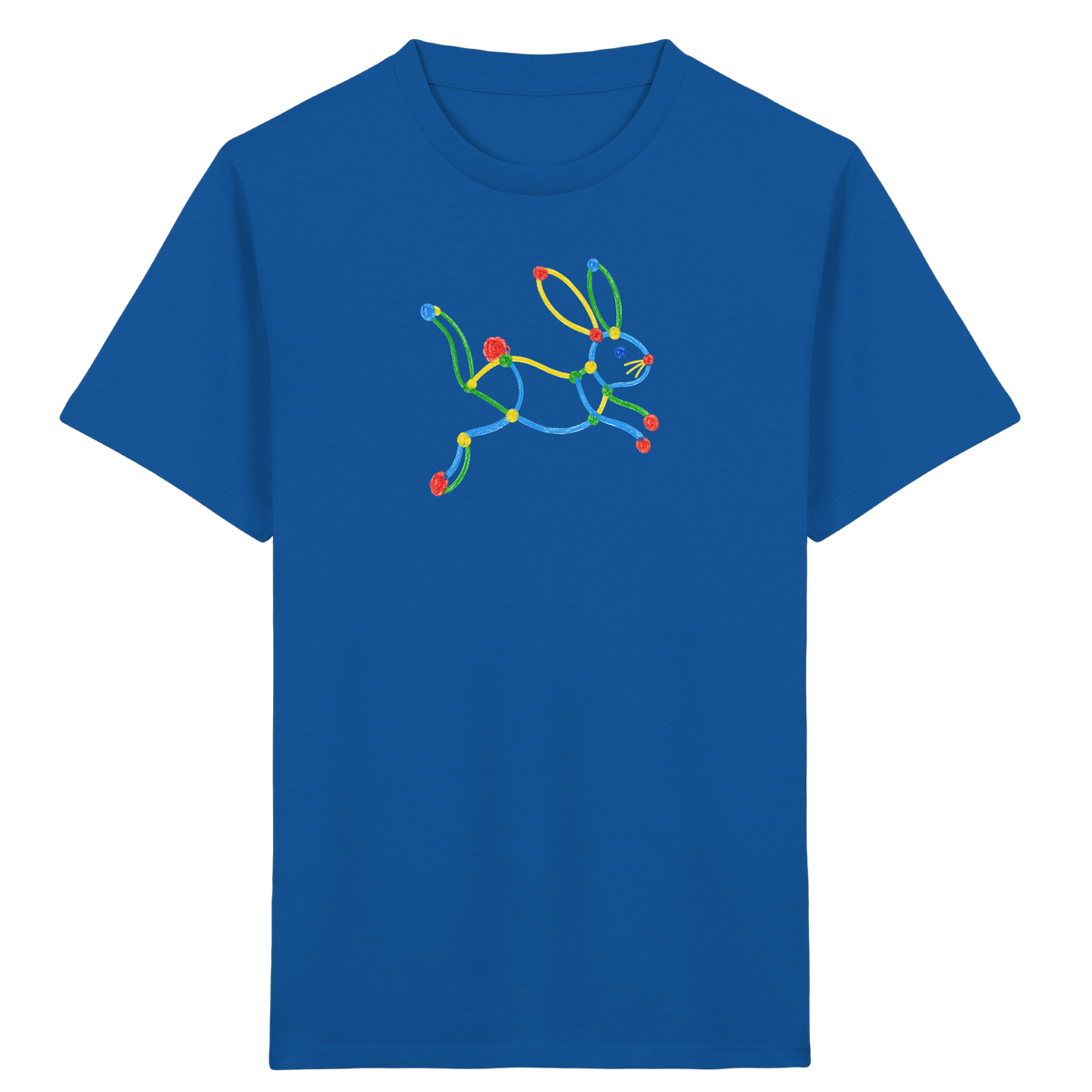 Farbpunkt Hase Kinder Shirt - Kinder Bio T-Shirt