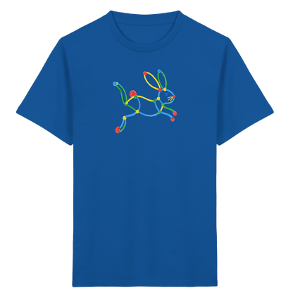 Farbpunkt Hase Kinder Shirt - Kinder Bio T-Shirt