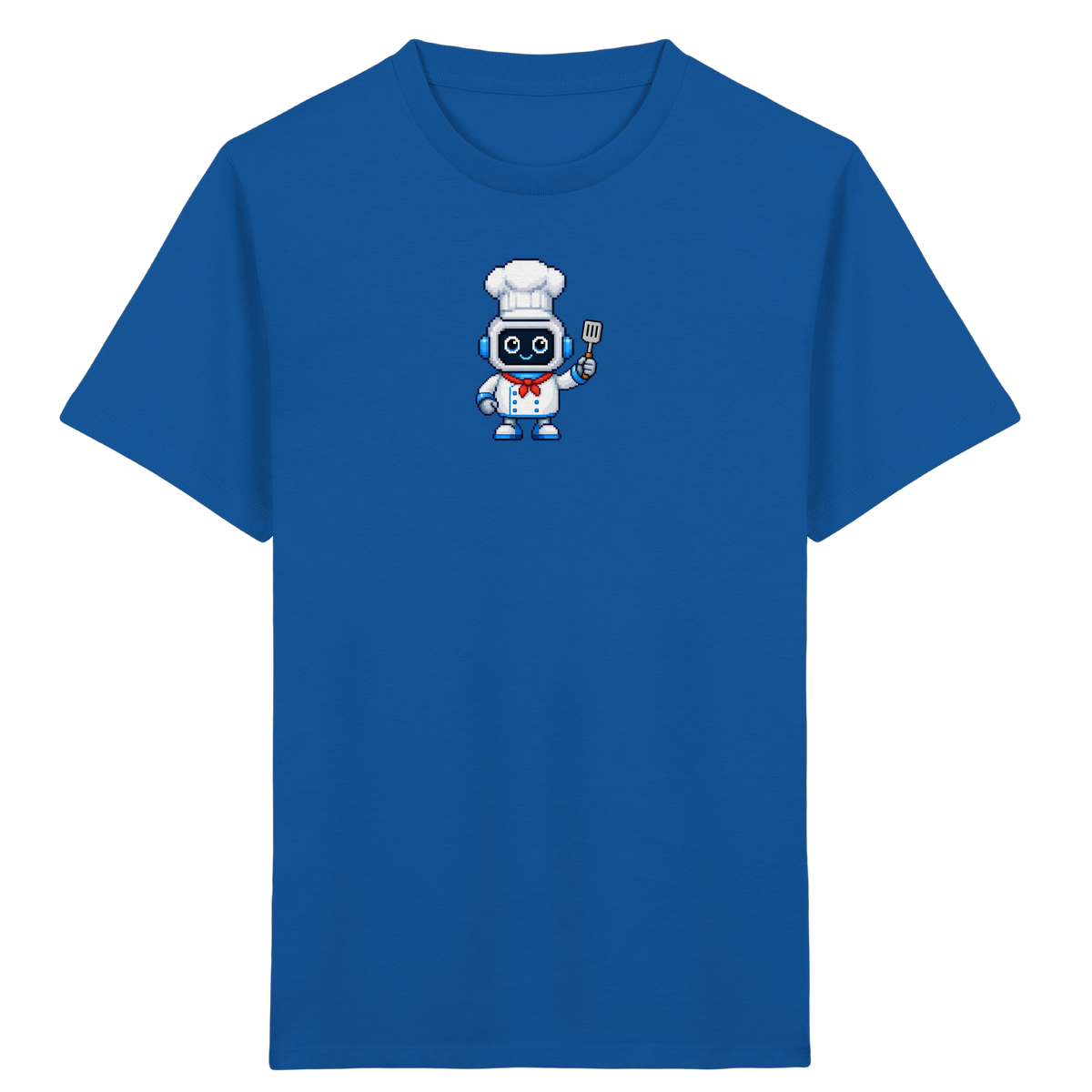 Pixel Roboter Koch: Dein Retro T-Shirt - Kinder T-Shirt