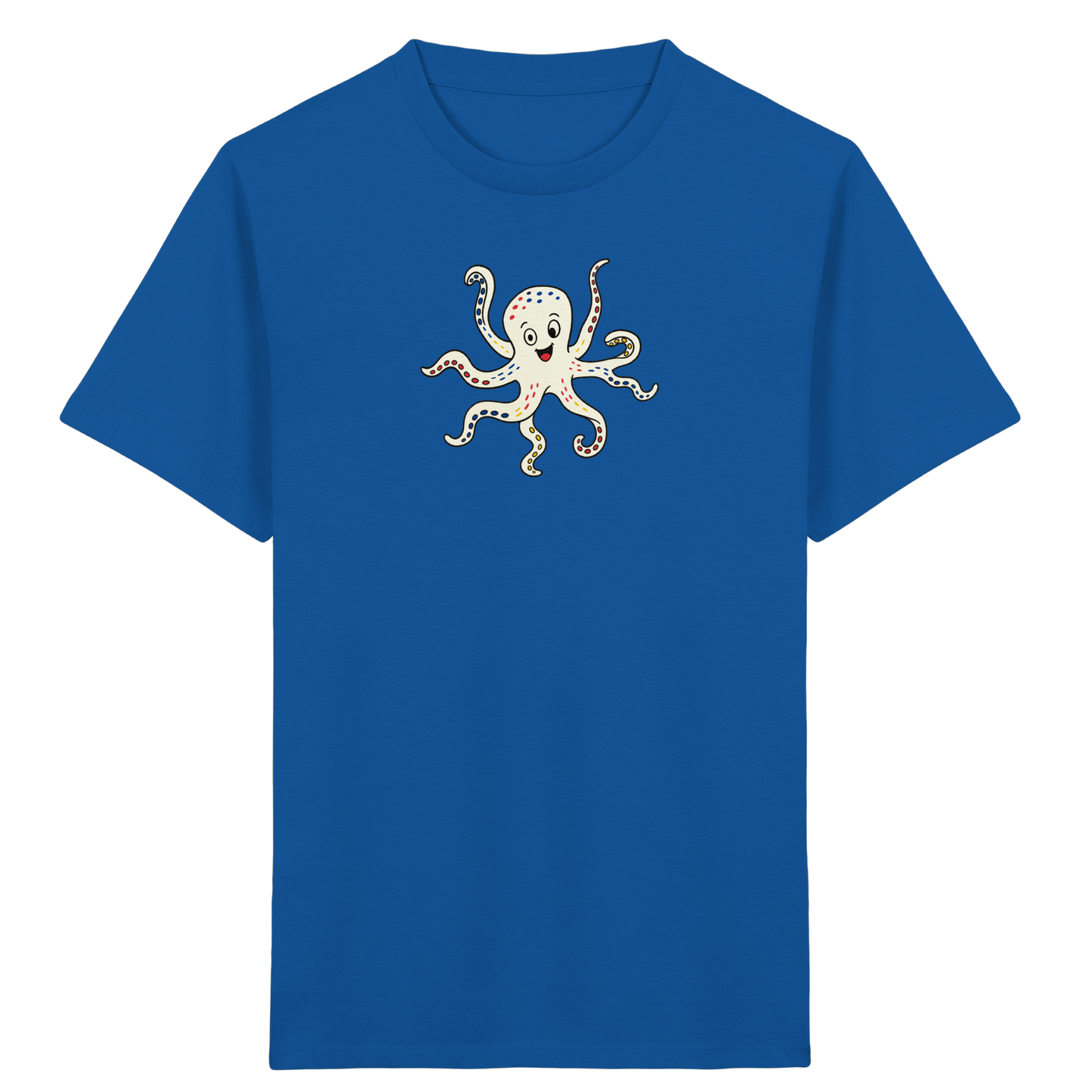 Fröhliches Kraken T-Shirt für Kinder - Kinder Bio T-Shirt