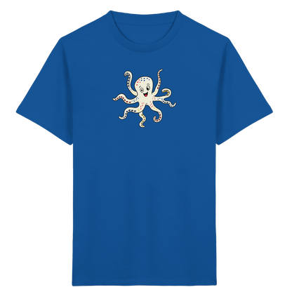 Fröhliches Kraken T-Shirt für Kinder - Kinder Bio T-Shirt