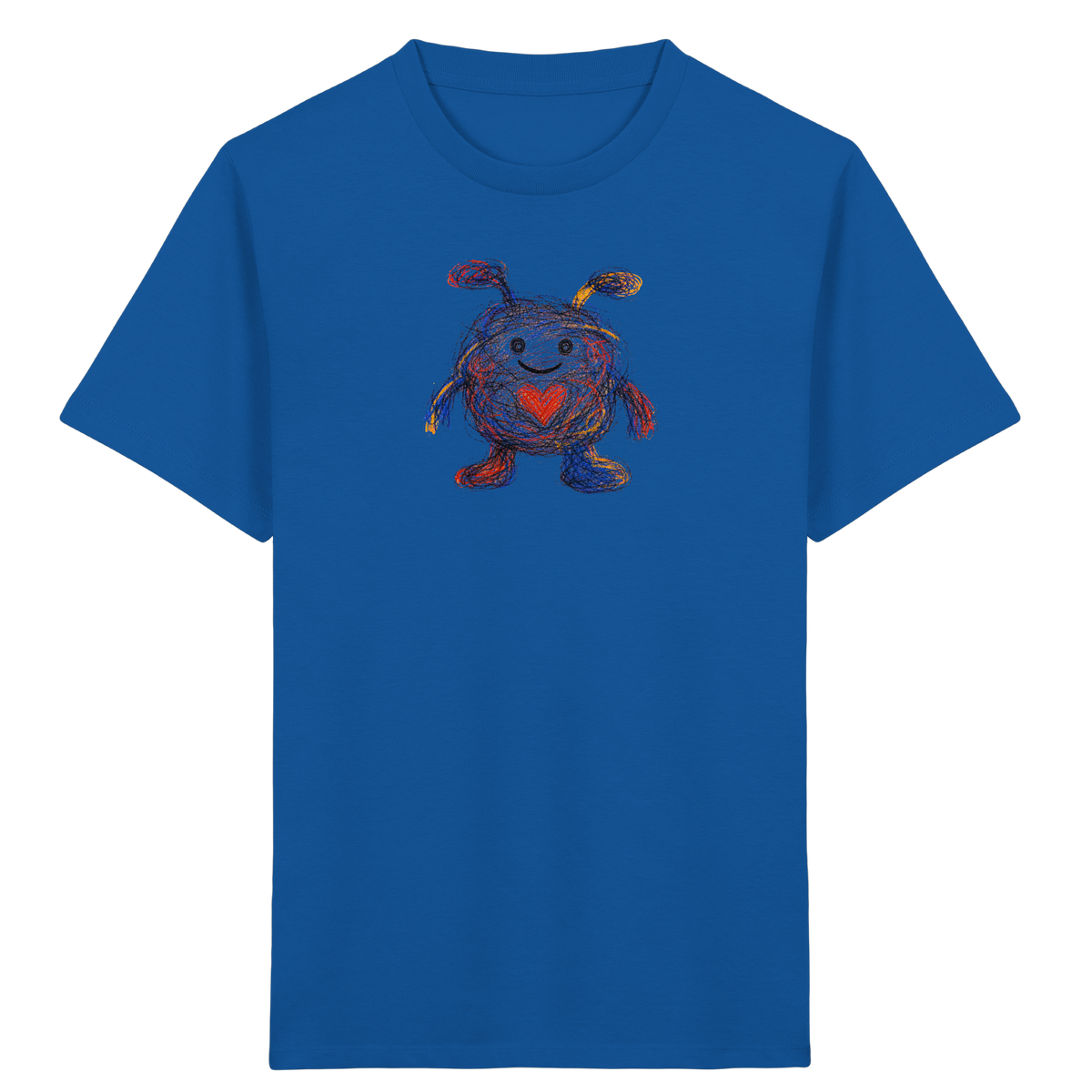 Herzknäuel Monster Kinder T-Shirt - Kinder Bio T-Shirt