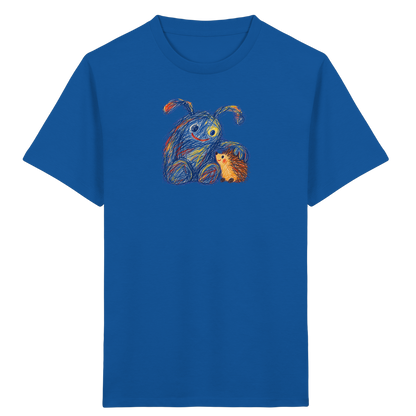 Igelkumpel Monster Freundschaft - Kinder Bio T-Shirt